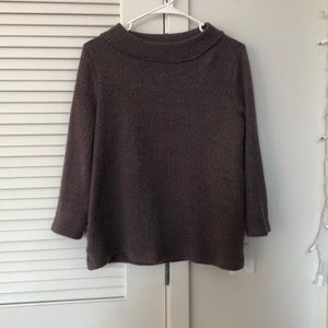 lilac/purple turtleneck sweater